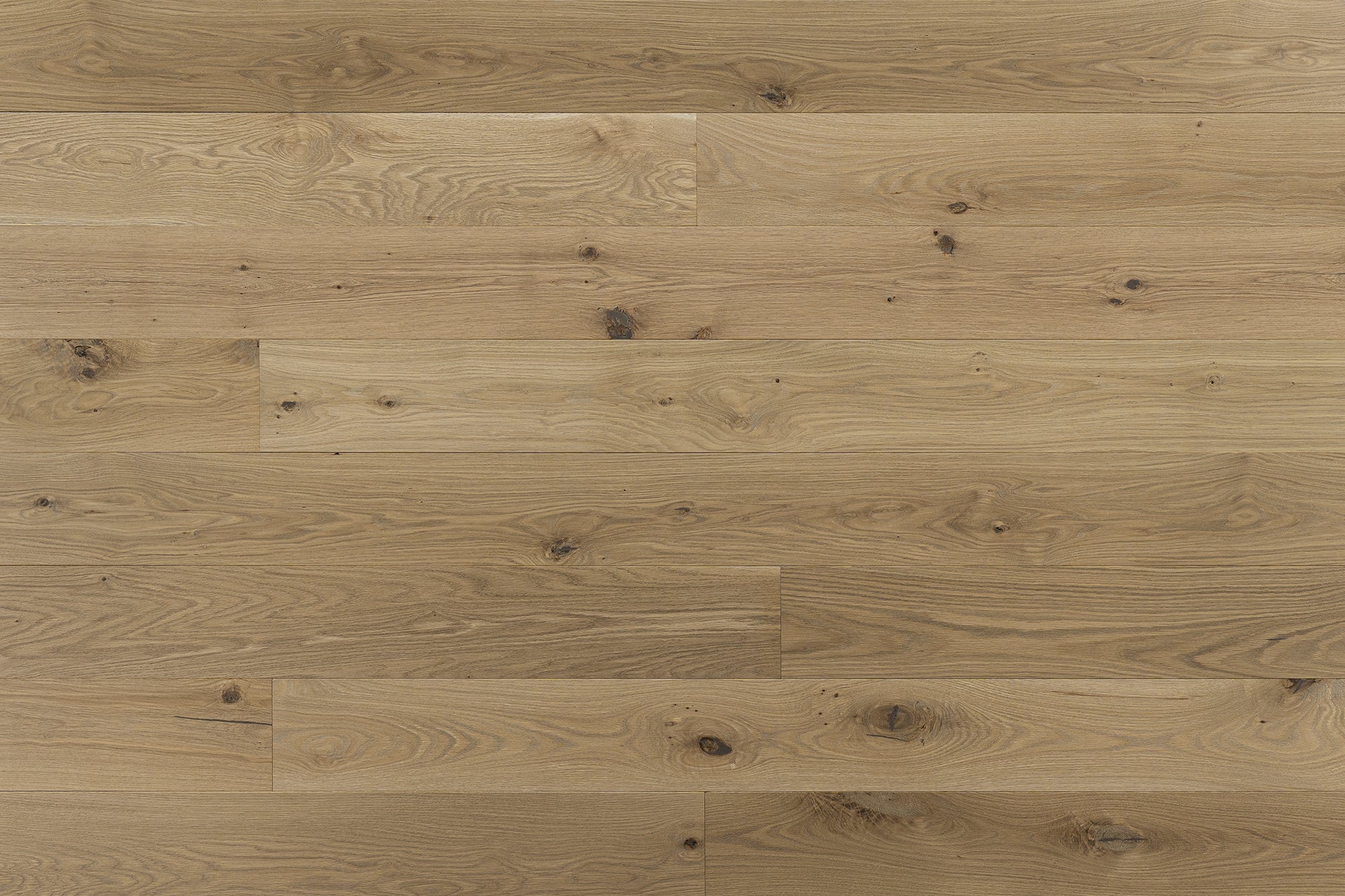 SD 48 high-end wide plank engineered White Oak Canadian made refined hardwood flooring surfaces with a natural hardwax oil finish by Plank & Co - panel image