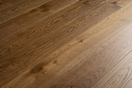 CC 25 high-end wide plank engineered European Oak refined hardwood flooring surfaces by Plank & Co with a natural hardwax oil finish - texture image