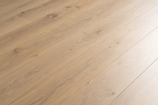 EA 60 high-end wide plank engineered European Oak refined hardwood flooring surfaces with a natural hardwax oil finish by Plank & Co - textured image