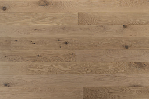 FS 32 high-end wide plank engineered White Oak Canadian made refined hardwood flooring surfaces with a natural hardwax oil finish by Plank & Co - panel image