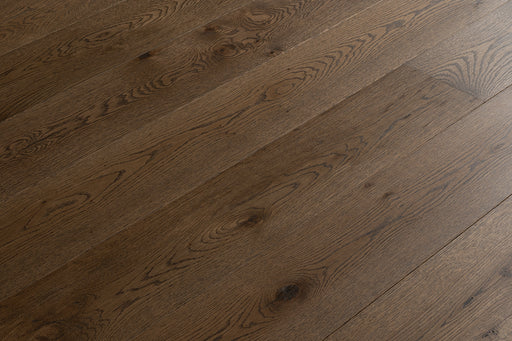 OS 64 high-end wide plank engineered White Oak Canadian made refined hardwood flooring surfaces with a natural hardwax oil finish by Plank & Co - textured image