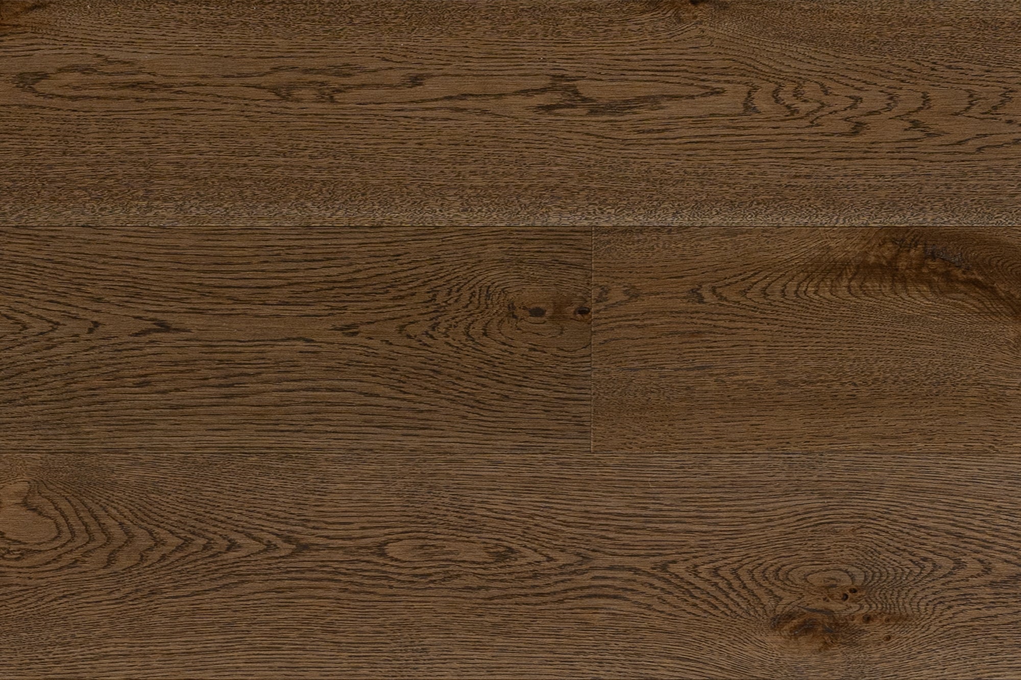 OS 64 high-end wide plank engineered White Oak Canadian made refined hardwood flooring surfaces with a natural hardwax oil finish by Plank & Co - close up image
